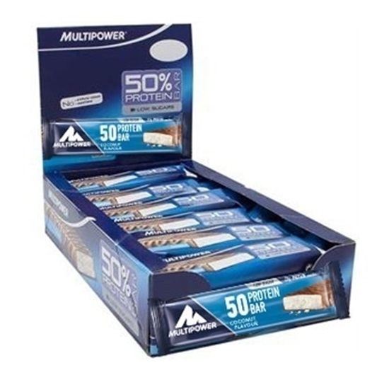Multipower Protein Bar %50 Coconout 20 Adet Görseli