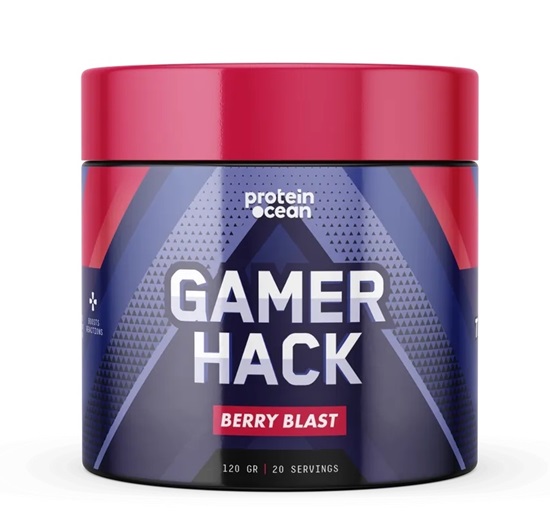 Protein Ocean Gamer Hack Berry Blast 120 Gr Görseli