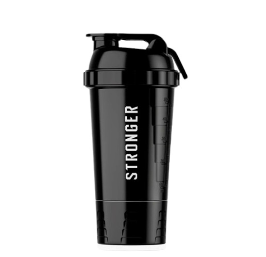 Protein Ocean Hazneli Siyah Shaker 500 ML Görseli