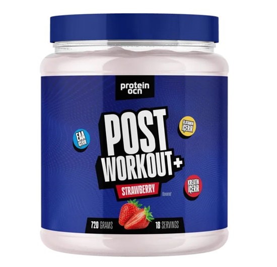 Protein Ocean Post Workout+ 720 Gr Çilek Görseli