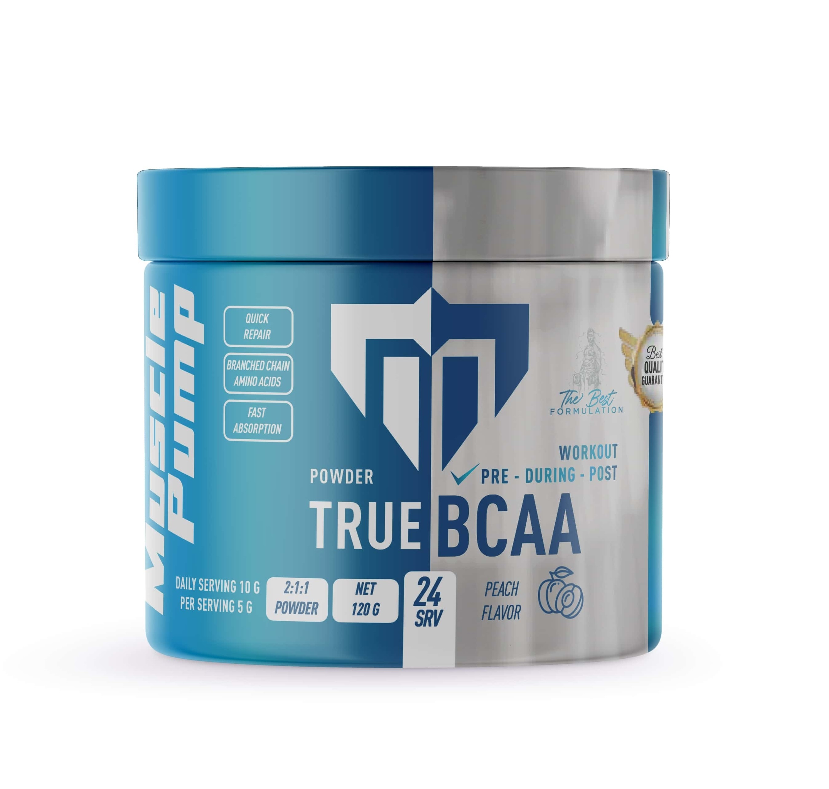 Muscle Pump 2:1:1 True Powder Bcaa 120 Gr Görseli