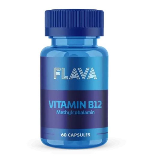 Flava Vitamin B12 Methylcobalamin 60 Kapsül Görseli