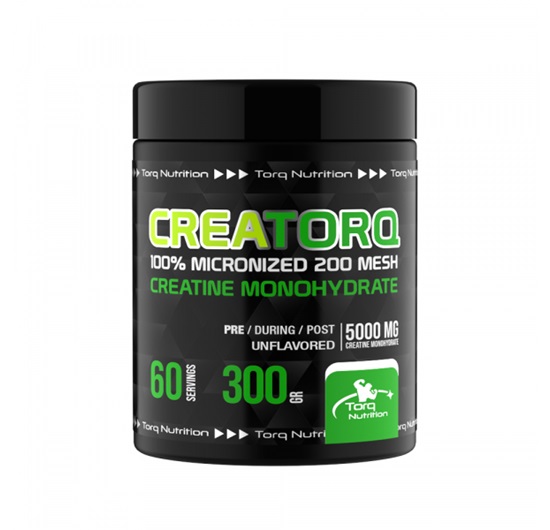 Torq Nutrition Creatorq %100 Micronized Creatine Monohydrate 300 Gr Görseli