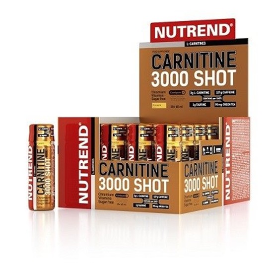 Nutrend L-Carnitine 3000 Mg Portakallı 20 Ampül Görseli