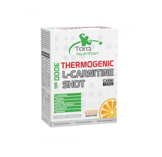 Torq Nutrition L-Carnitine Shot 8 Adet Portakal Görseli
