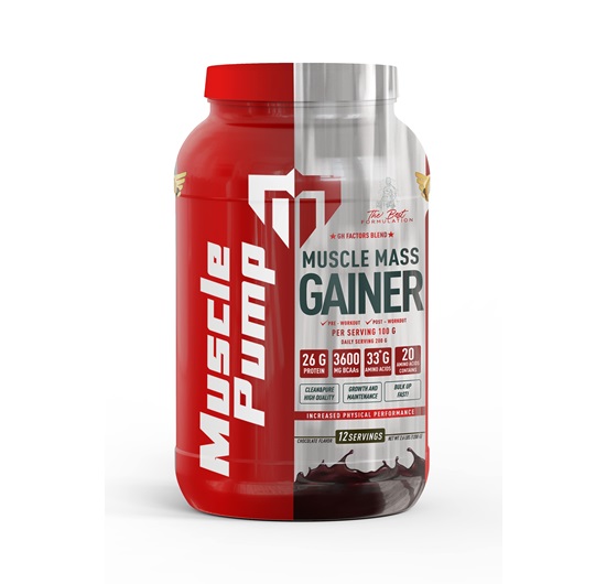 Muscle Pump Muscle Mass Gainer 1200 Gr Görseli