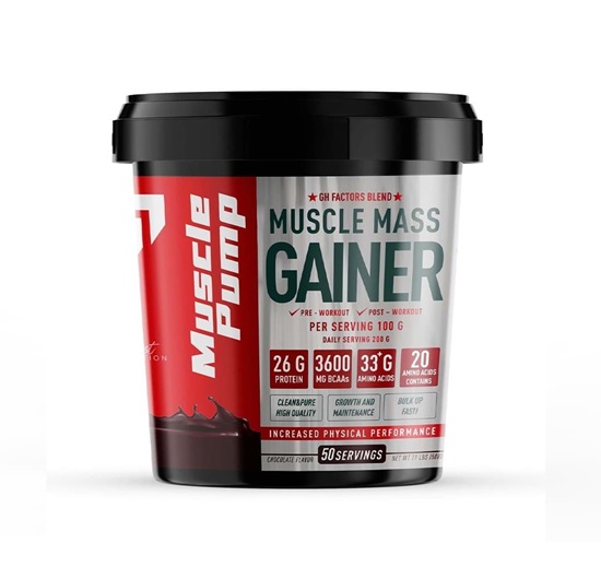 Muscle Pump Muscle Mass Gainer 5000 Gr Görseli
