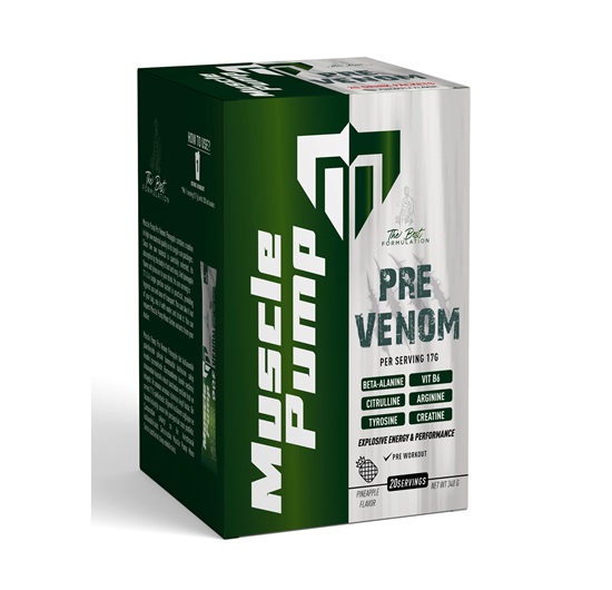 Muscle Pump Pre-Venom Powder 20 Saşe Görseli