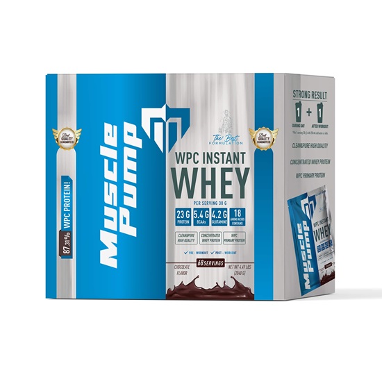 Muscle Pump Wpc Instant Whey 68 Saşe Görseli