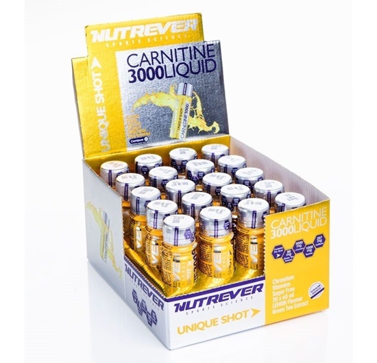Nutrever L-Carnitine Likit 20 Ampül 60 ML Görseli
