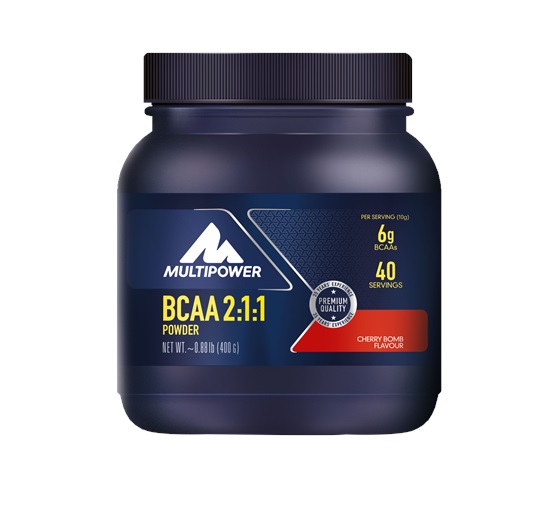 Multipower Bcaa 2:1:1 Powder Kiraz 400 Gr Görseli