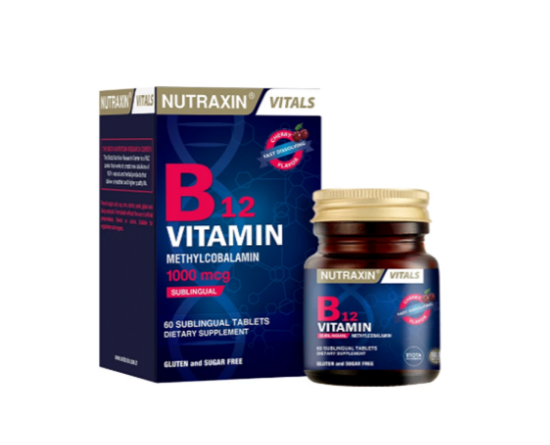 Nutraxin B12 Vitamin 1000 Mcg 60 Tablet Görseli