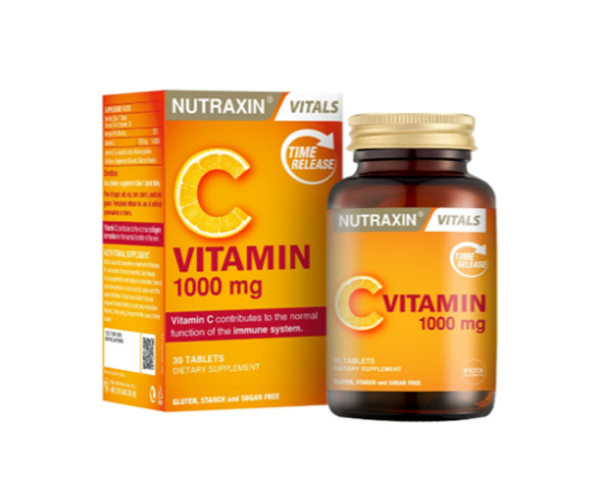Nutraxin Vitamin C 1000 Mg Tablet 30 Tablet Görseli