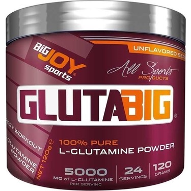 Big Joy Gluta Big Glutamine Powder 120 Gr Görseli