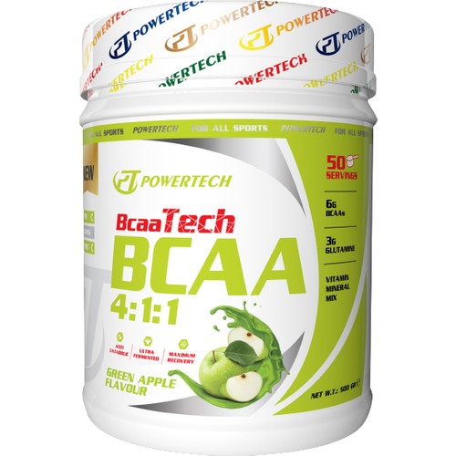 Powertech BcaaTech Bcaa 4:1:1 500 Gr Görseli