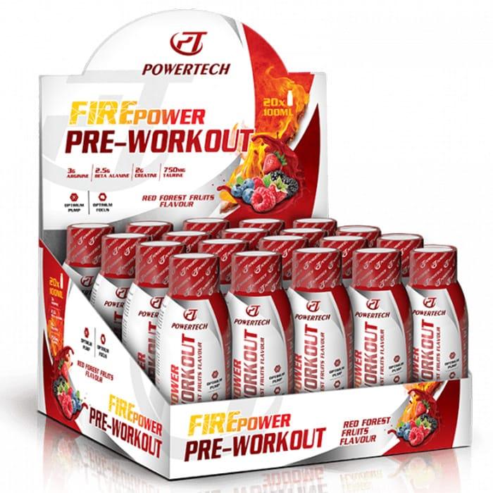 PowerTech Firepower Pre Workout 20 Ampul Görseli