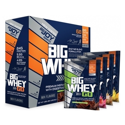 Big Joy Big Whey Go Protein Mix 68 Saşe Görseli