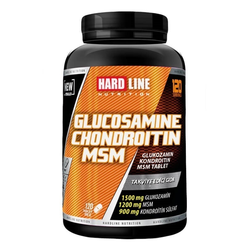 Hardline Glucosamine Chondroitin Msm 120 Tablet Görseli