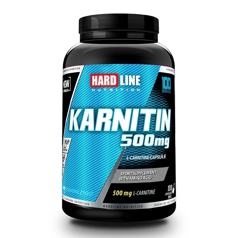 Hardline Karnitin 500 Mg 100 Kapsül Görseli