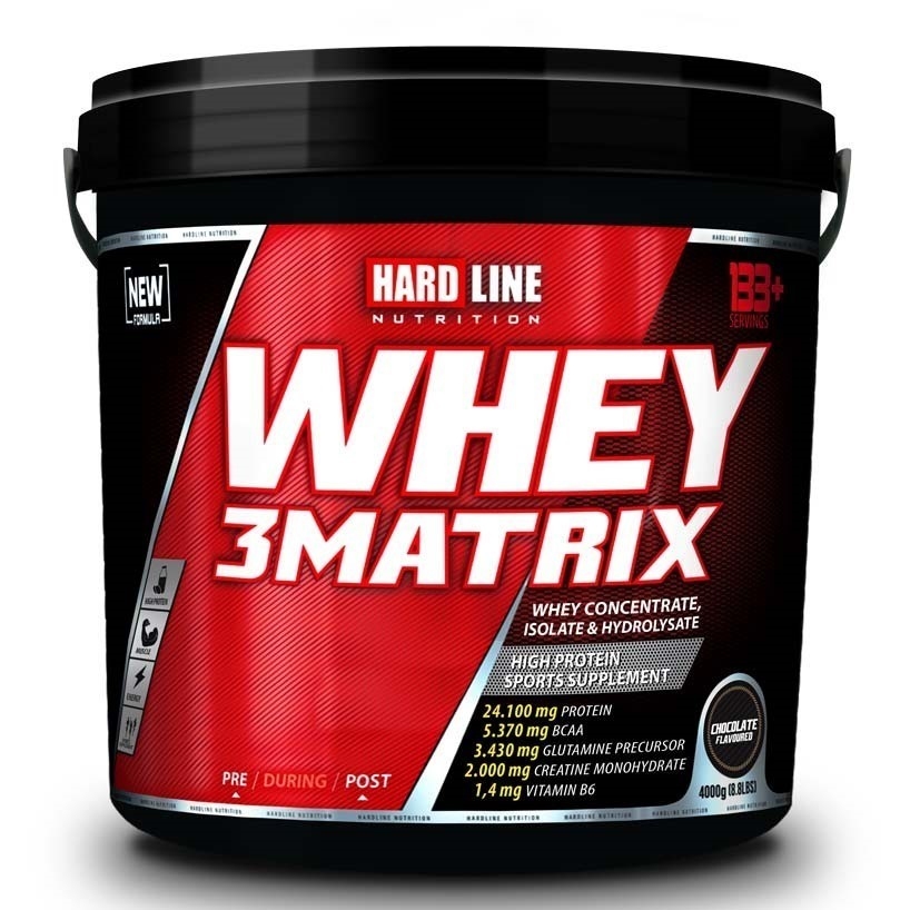 Hardline Whey 3 Matrix 4000 Gr Görseli