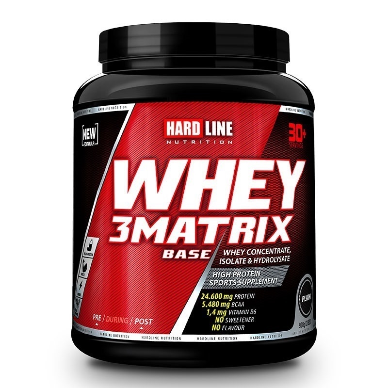 Hardline Whey 3 Matrix Base 908 Gr (Aromasız) Görseli