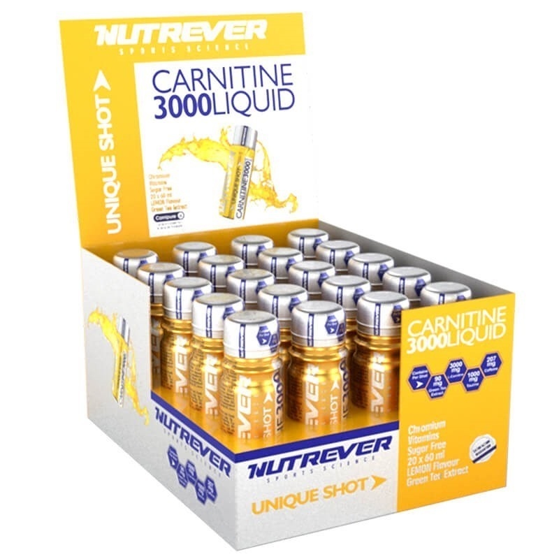 Nutrever L-Carnitine 3000 Mg Liquid (Carnipure) 20 Ampul Görseli