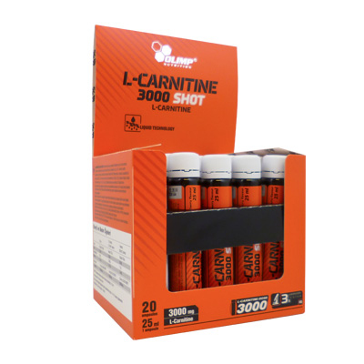Olimp L-Carnitine 3000 Shot 20 Ampül Görseli